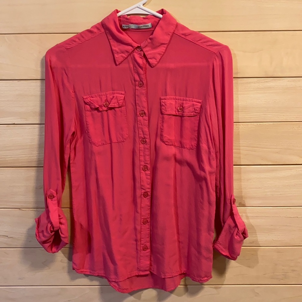 5/$25 Soft Button Down Blouse